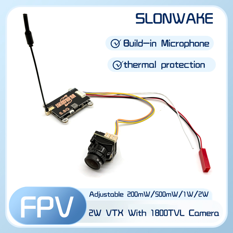 Quadcopter Frame - Émetteur VTX SLONWAKE 5.8G 56CH 2W