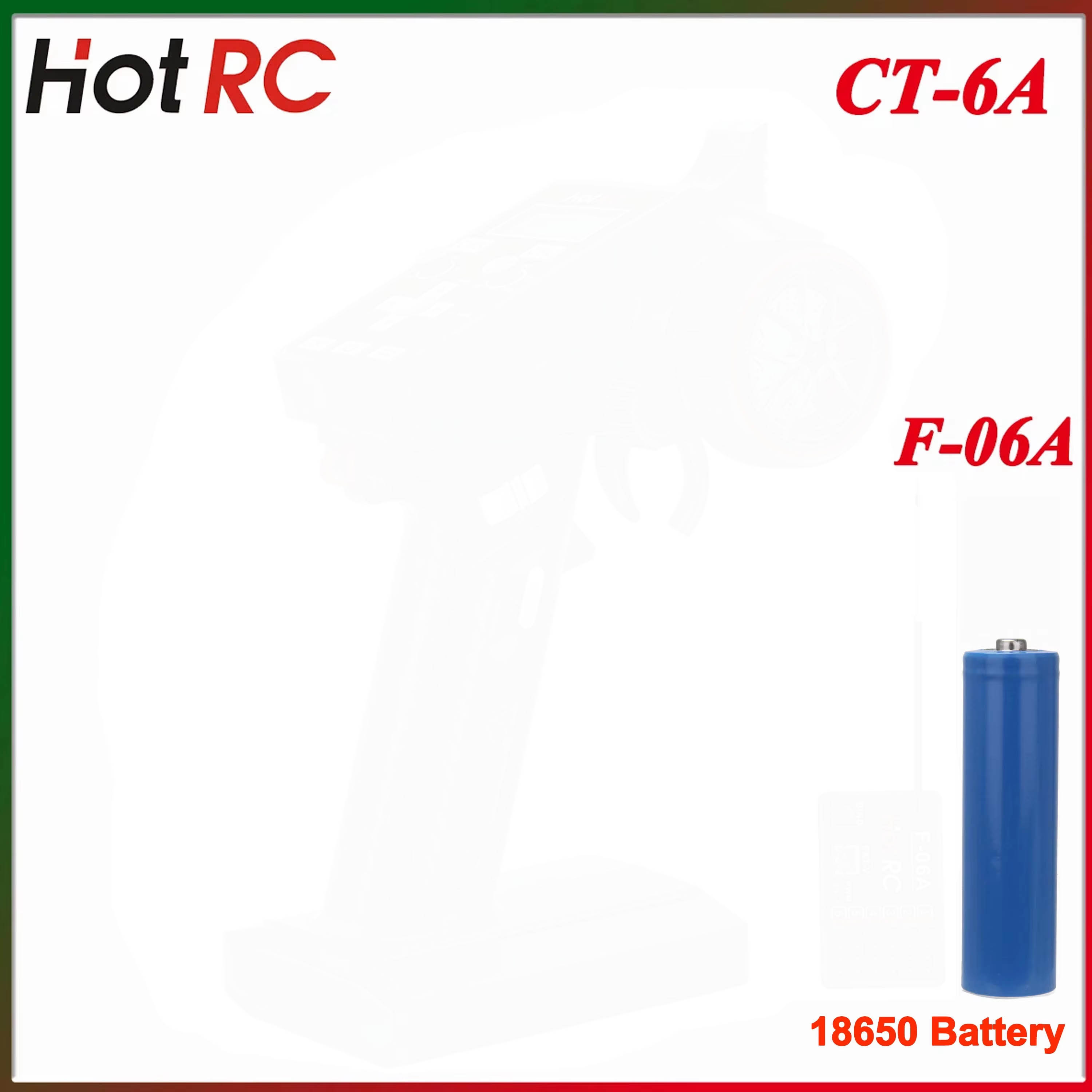 Drone And Car - Émetteur radio HotRC CT-6A 2.4G 6CH