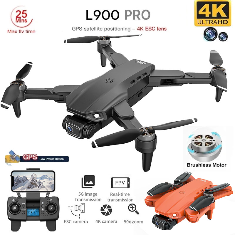 Drone Z - L900 Pro GPS Drone 4K professionnel