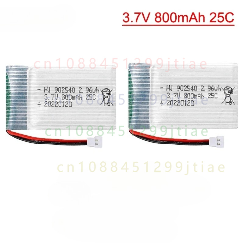 Drone Xh2 Rc - 2 batteries Lipo 3.7V 902540 800mAh