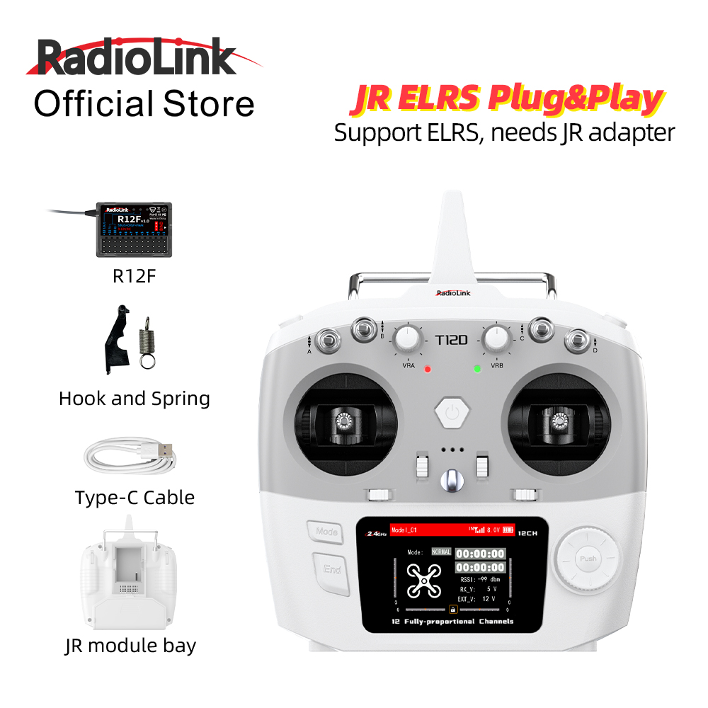 Drone And Car - Module RadioLink T12D JR 12CH 2.4GHz