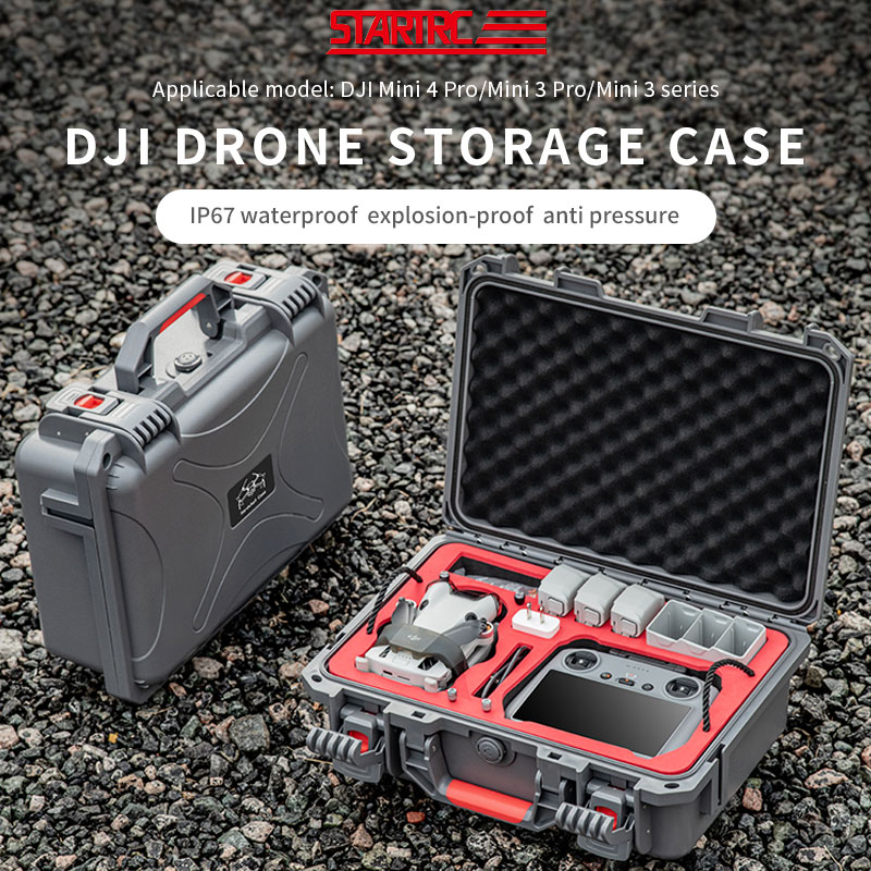 Drone Rc N3 3 Batteries - Étui STARTRC Mini 4 Pro, étui