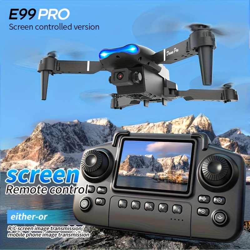 Drone Rc Foldable - Drone pliable E99 PRO MAX avec