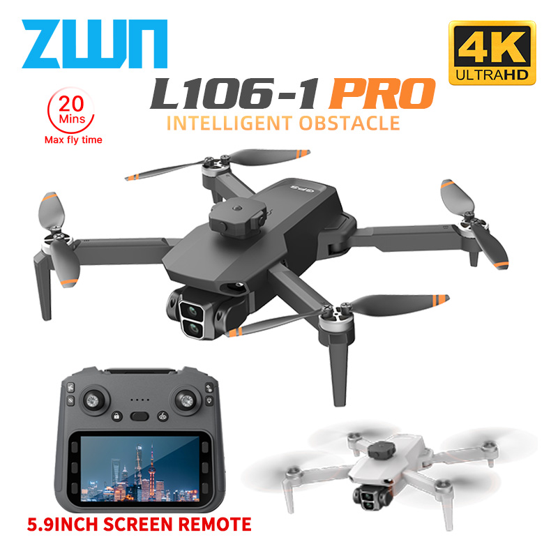 Drone Z - Drone professionnel GPS L106-1PRO avec écran