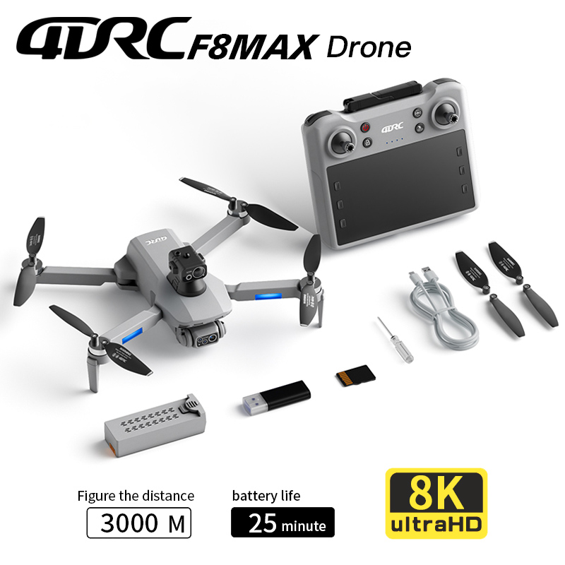 Drone Z - Drone GPS F8 MAX, caméra professionnelle