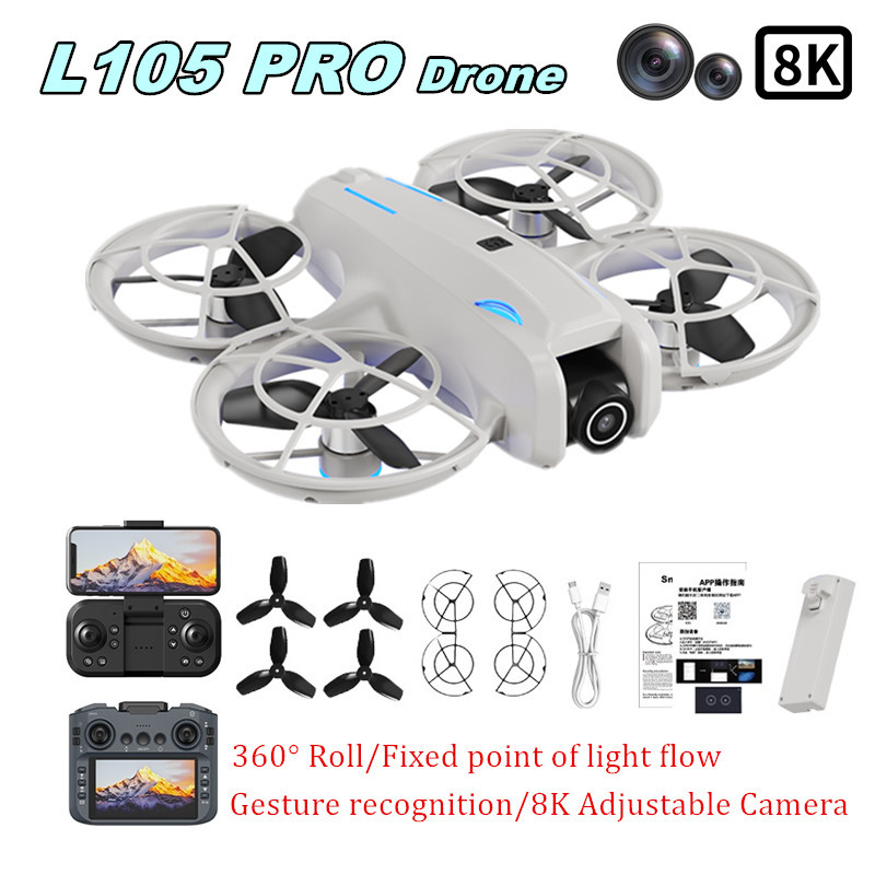 Drone Z - Drone L105 PRO Duel avec objectif