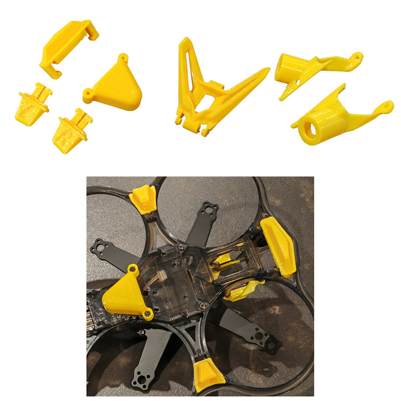 3D Printed Drone Part - Pour le modèle de drone FPV