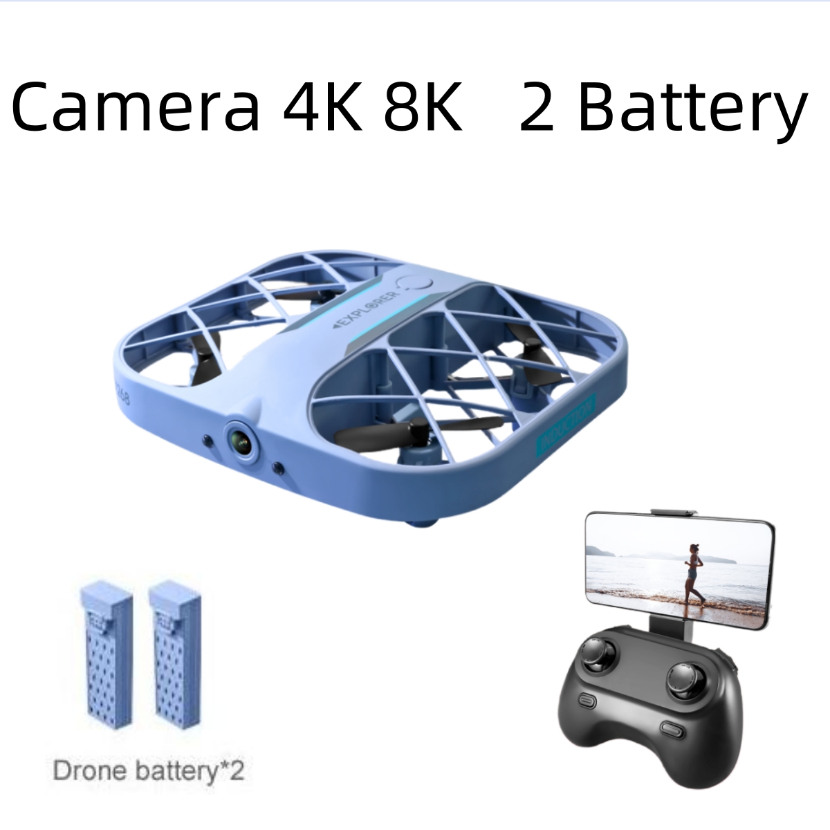 Drone Z - Drone RC JJRC H107 FPV avec
