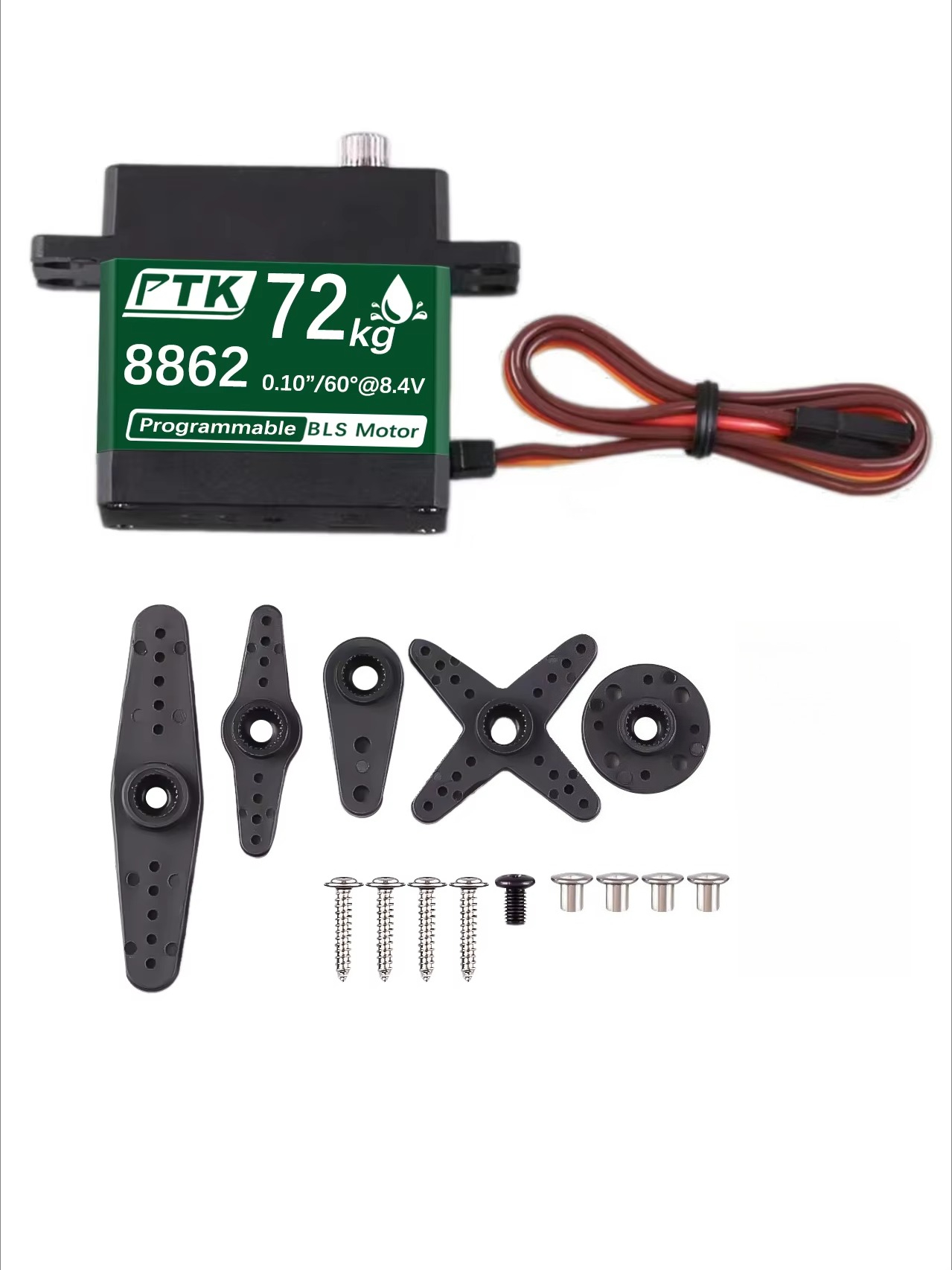 Servo numérique PTK 8862 72KG, - Drone And Car avis et prix