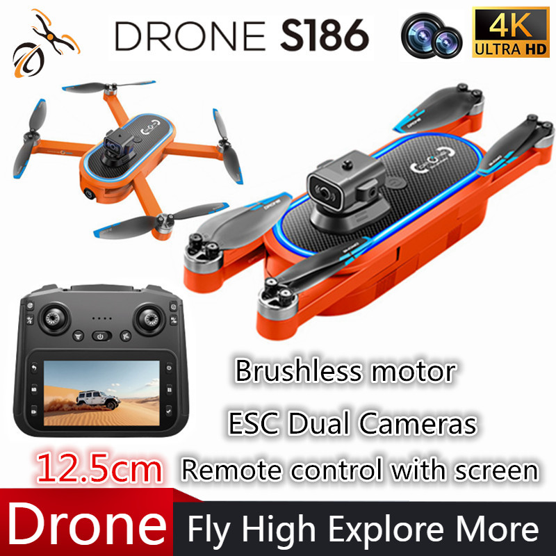 2025 S186 Drone professionnel  - Drone Rc Foldable avis et prix