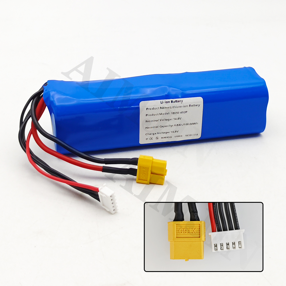 Batterie Li-ion 14.8V 6800mAh  - Drone Xh2 Rc avis et prix