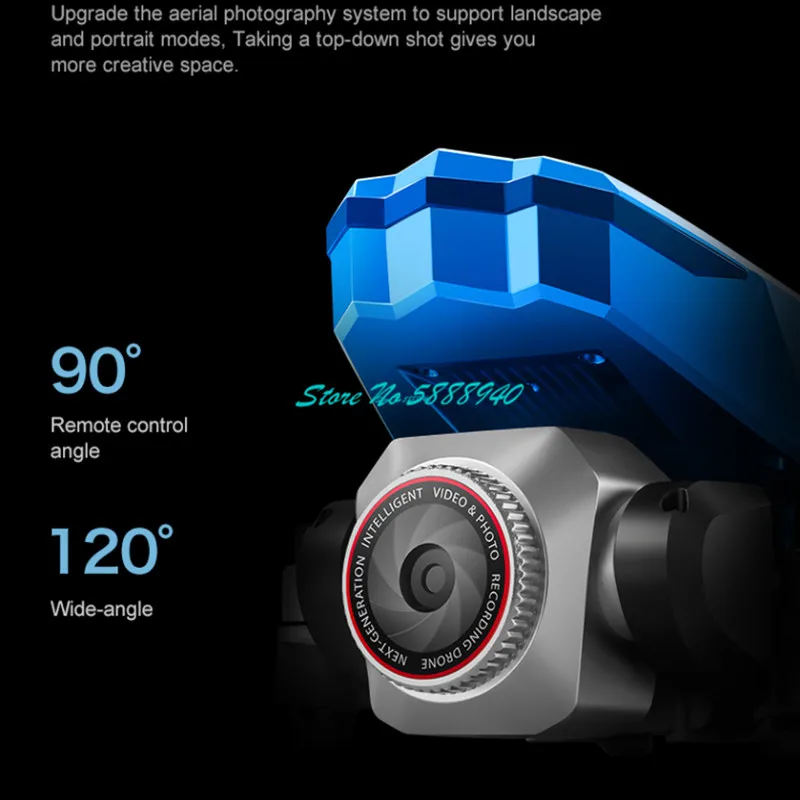 Drone FPV intelligent sans bal - Drone App Rc Fpv avis et prix