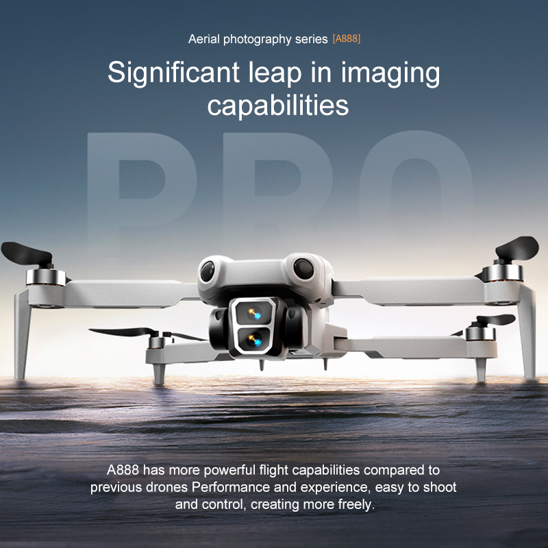 Drone GPS pliable A888 origina - Drone Rc Foldable avis et prix
