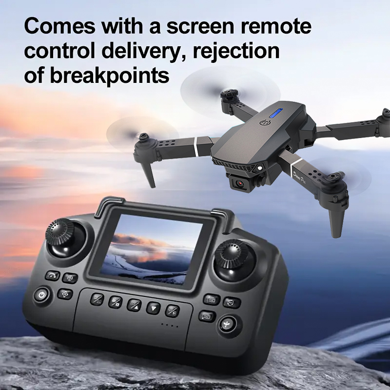 Drone pliable E88 Pro avec dou - Drone Rc E88 Pro avis et prix