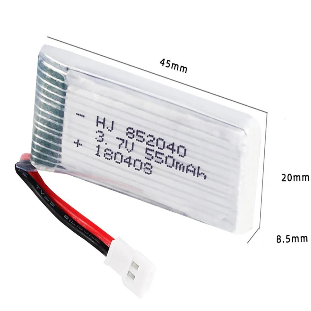 Batterie Lipo 3.7V 550mAh 8520 - Drone Xh2 Rc avis et prix