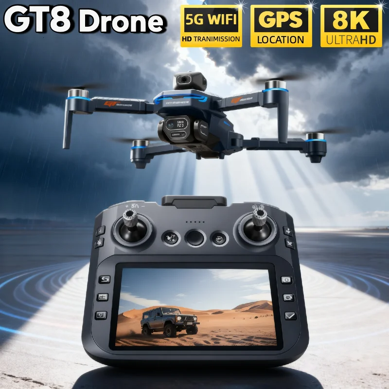 Chaud pour LSRC GT8 Drone 4K p - Drone Gps Rc Tt36 avis et prix