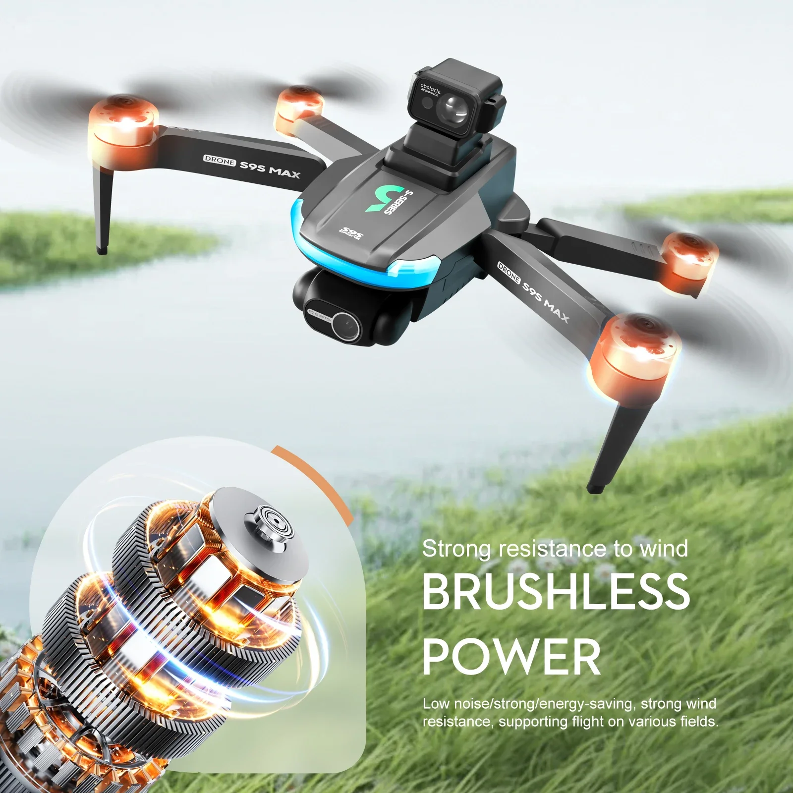 Nouveau S9S MAX MINI Drone 4K  - Drone App Rc Fpv avis et prix