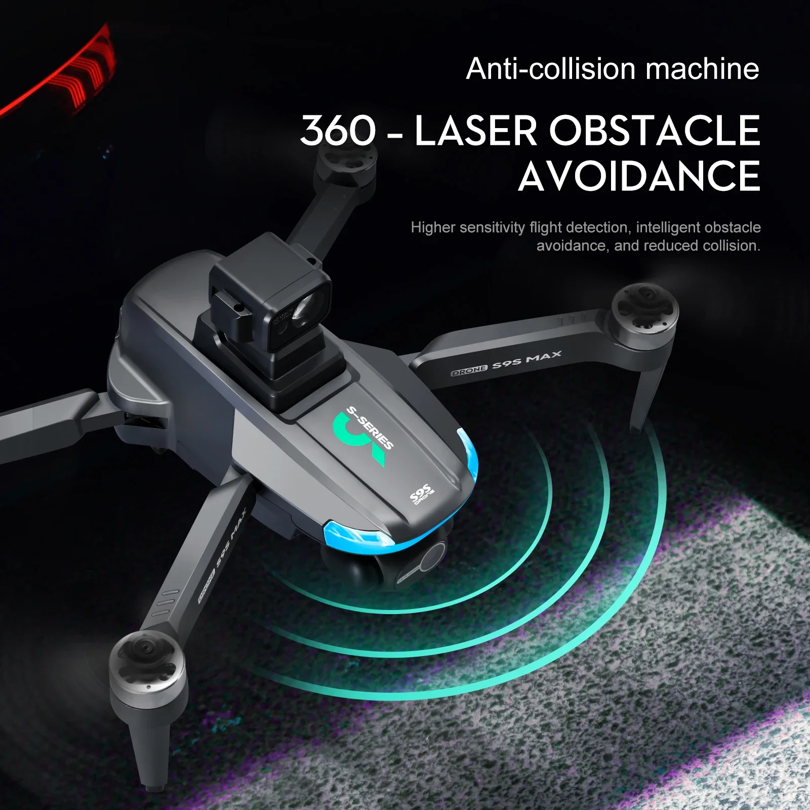Nouveau S9S MAX MINI Drone 4K  - Drone App Rc Fpv avis et prix