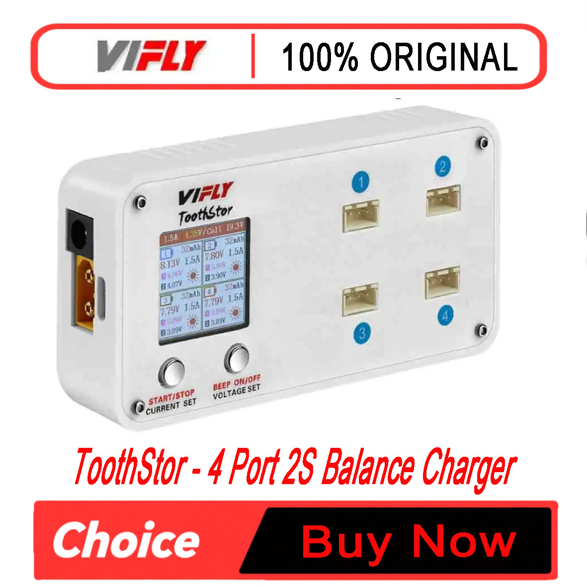 VIFLY ToothStor - Chargeur équ - Drone Xh2 Rc avis et prix