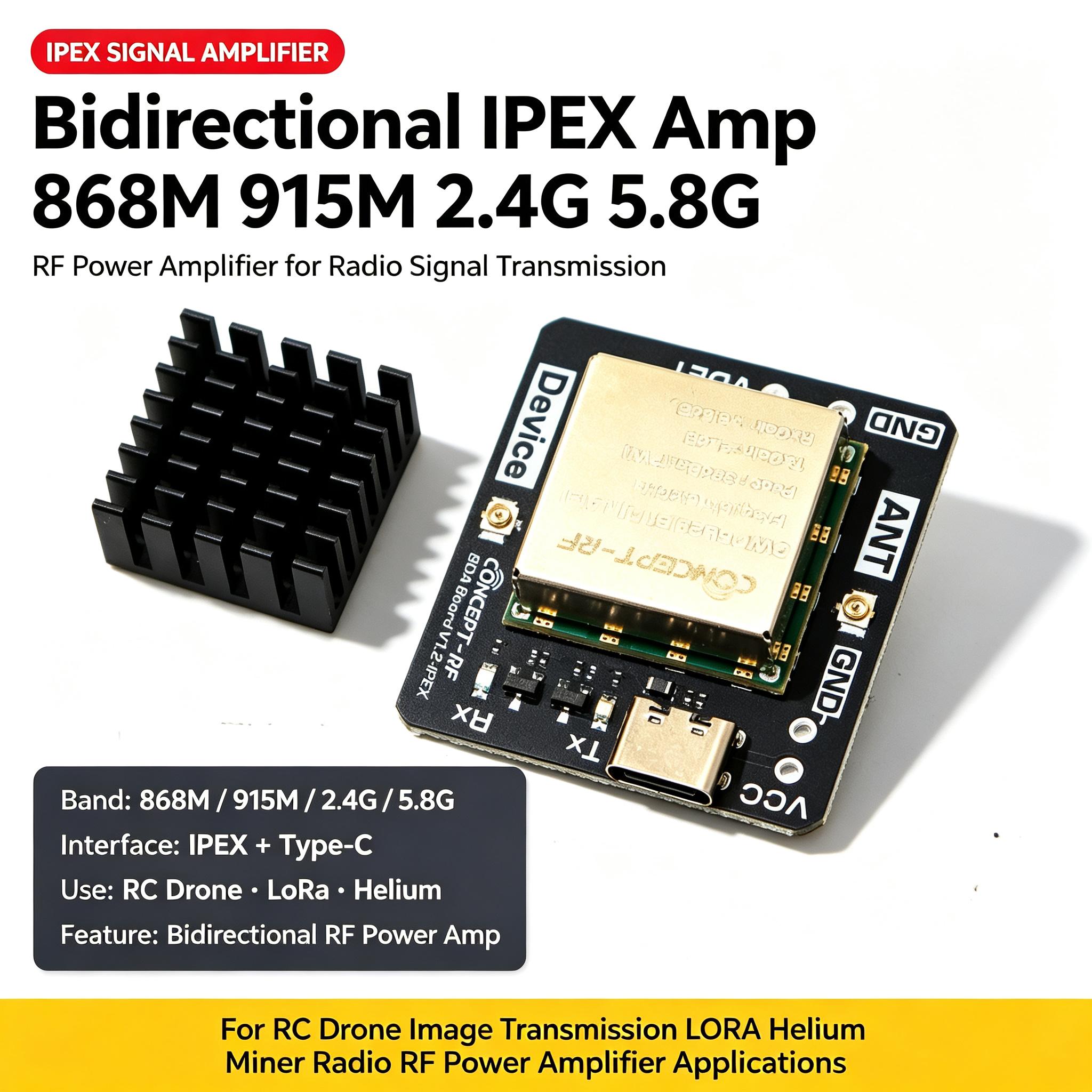 Amplificateur de signal bidire - Drone Two Rc Way avis et prix