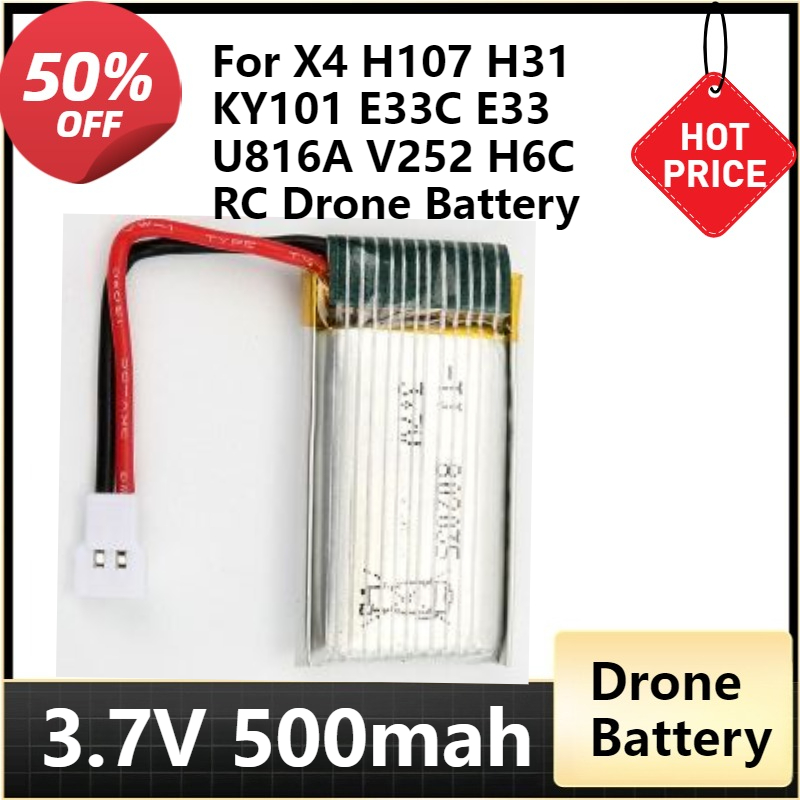 Batterie Lipo XH2.54 3.7V 500m - Drone Xh2 Rc avis et prix