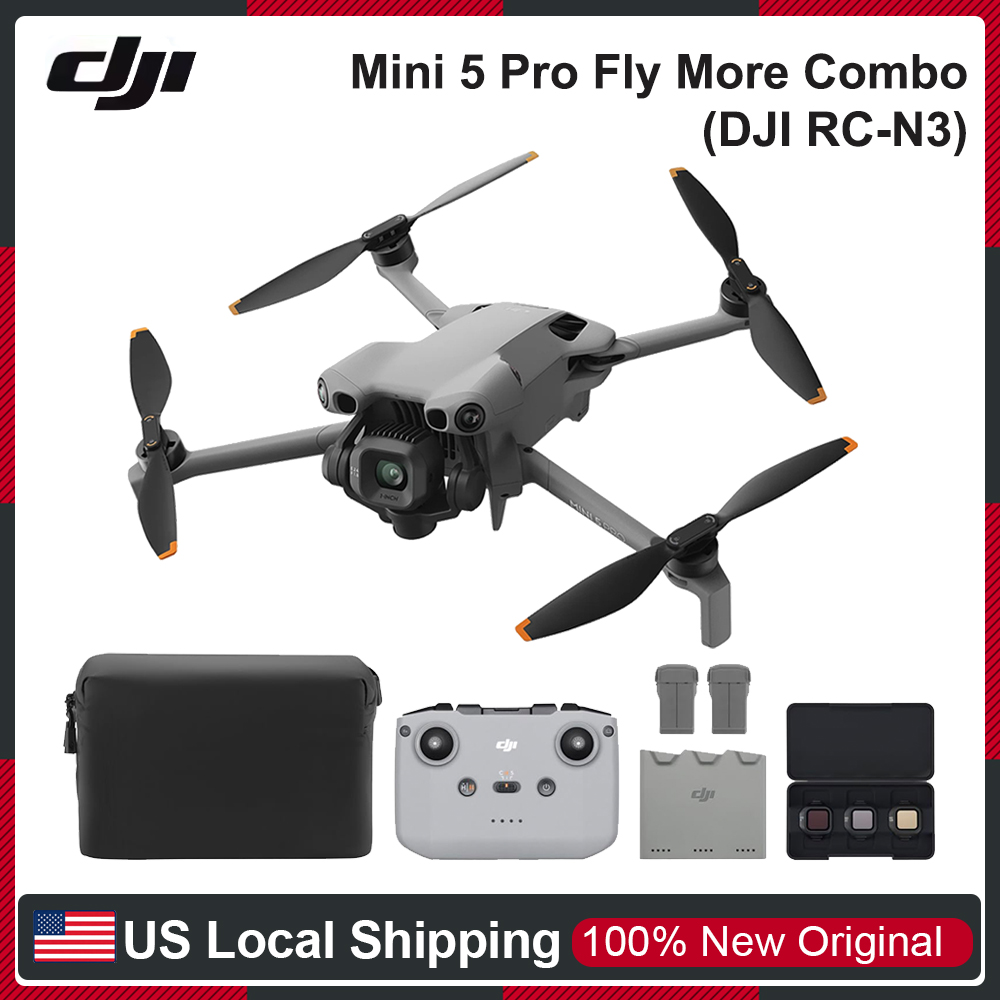 DJI Mini 5 Pro Fly More Combo  - Drone Rc N3 3 Batteries avis et prix