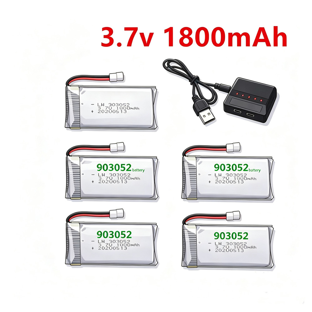 Batterie Lipo 3,7 V avec conne - Drone Xh2 Rc avis et prix