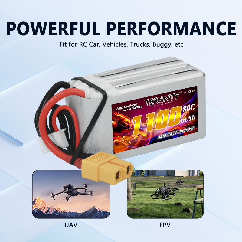 TERANTY – batterie Lipo 4S 110 - Drone Rc Board avis et prix
