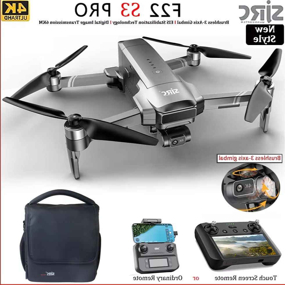 Drone pliable SJRC F22 S3 pro  - Drone Gps Rc Tt36 avis et prix
