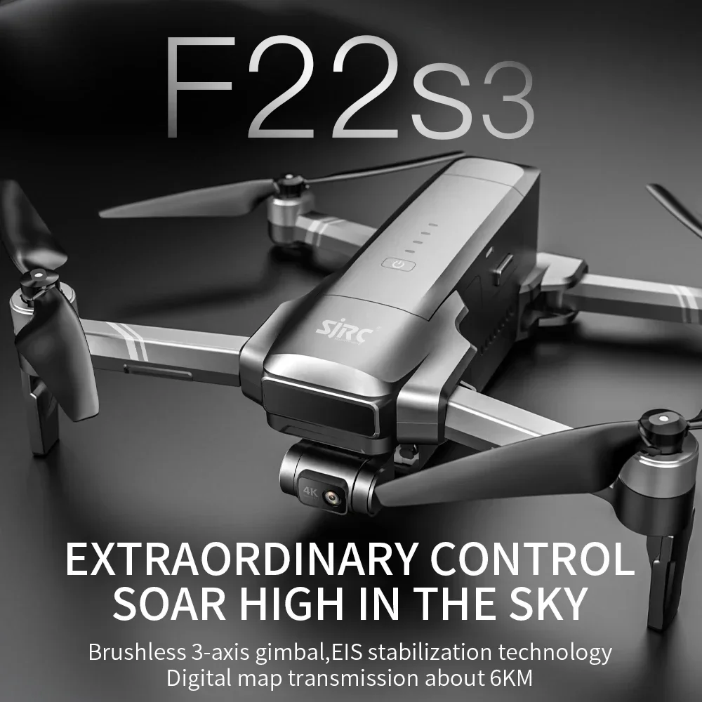 Drone pliable SJRC F22 S3 pro  - Drone Gps Rc Tt36 avis et prix