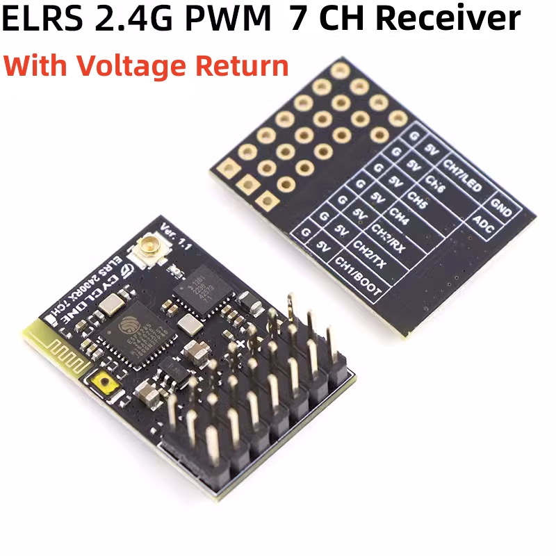 ELRS 2.4G PWM 7CH 6CH CRSF Réc - Drone And Car avis et prix