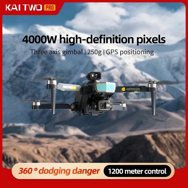 KAI TWO Pro-Drone avec caméra  - Drone Two Rc Way avis et prix