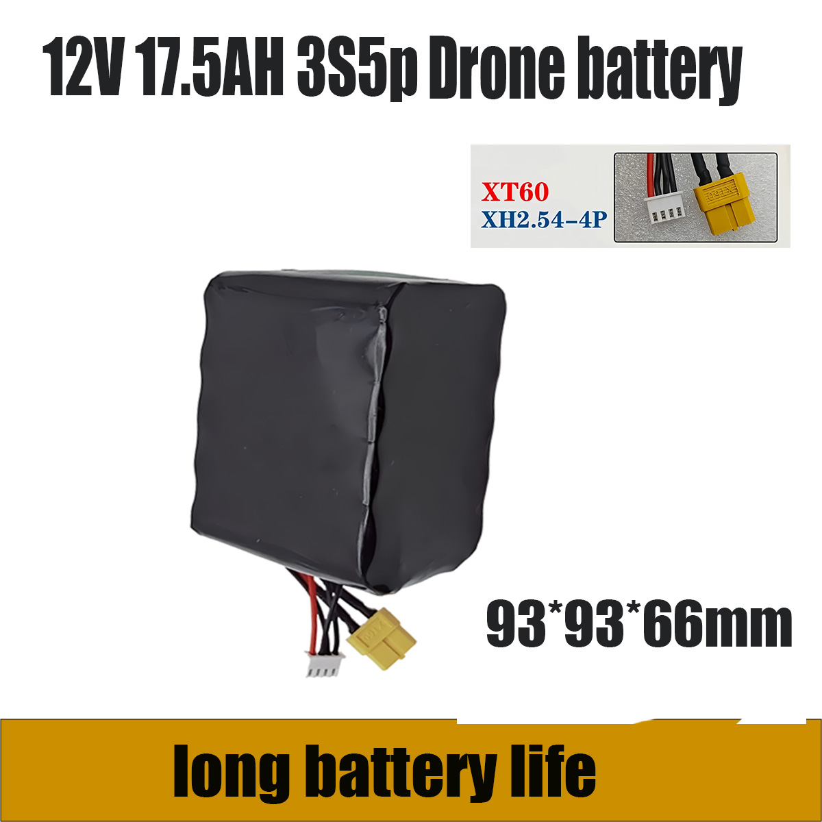 Batterie Li-ion 12V 17,5 ah 3S - Drone Xh2 Rc avis et prix