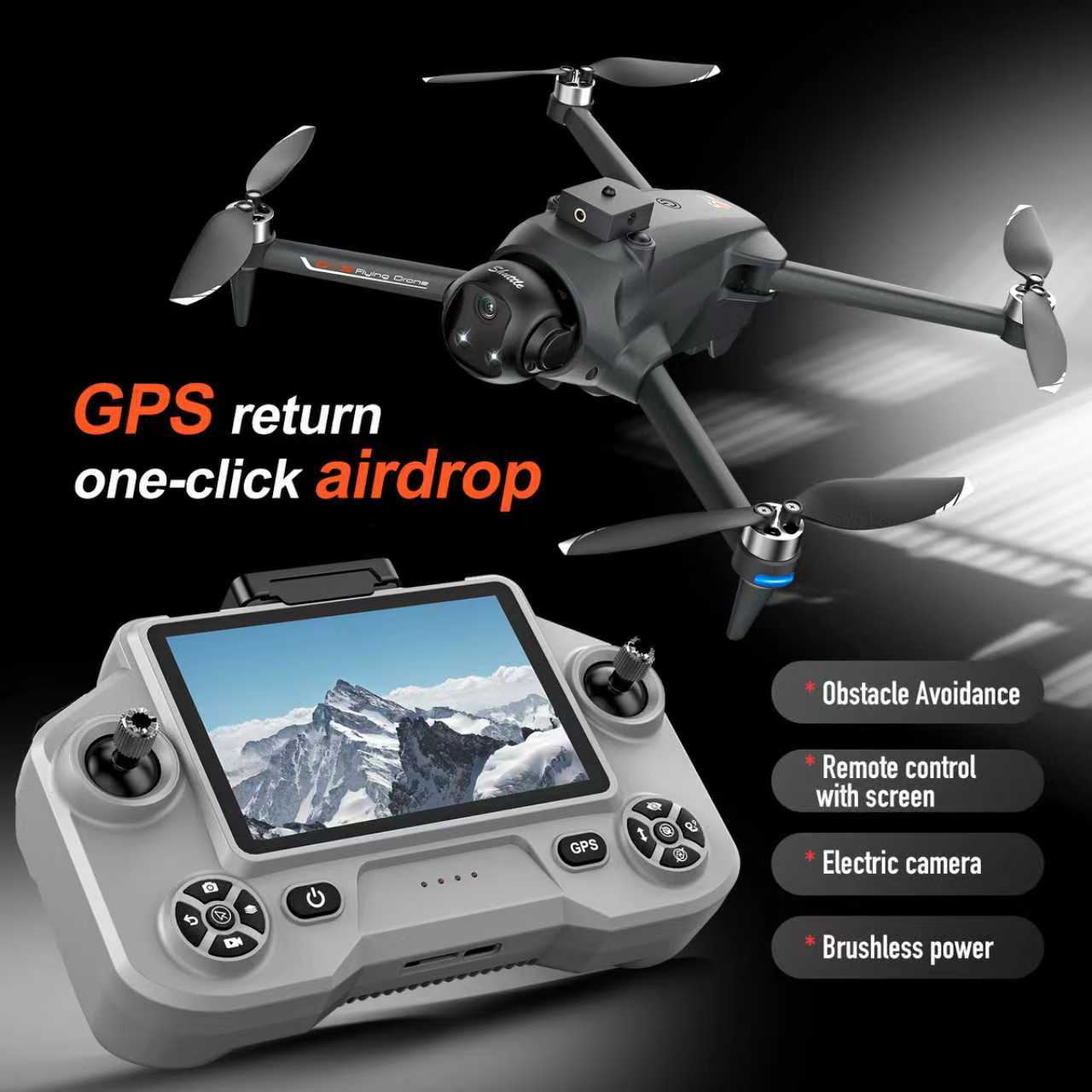 Drone Quadricoptère FPV GPS YL - Drone Gps Rc Tt36 avis et prix