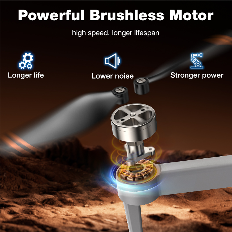 NOUVEAU Drone L017 Pro Brushle - Drone Rc Foldable avis et prix