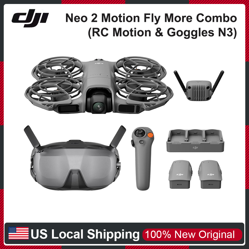 Drones DJI Neo 2 Motion Fly Mo - Drone Rc N3 3 Batteries avis et prix