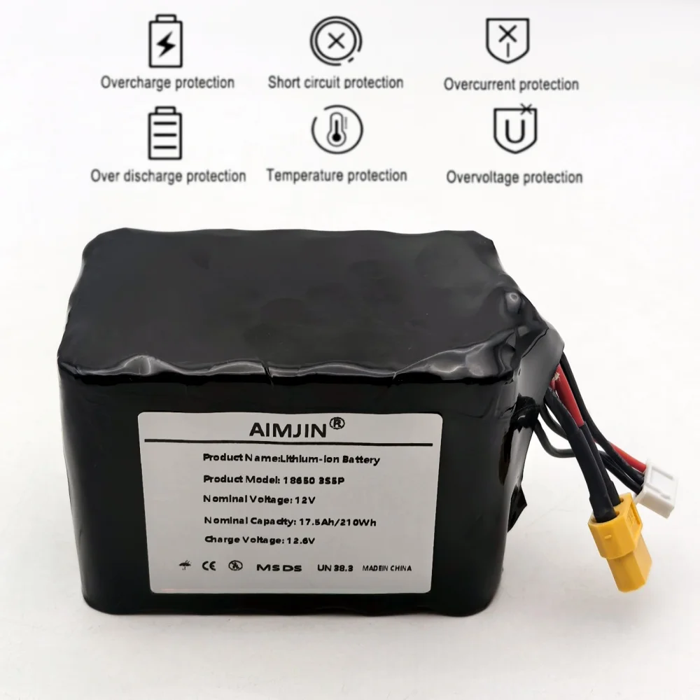 Batterie Li-ion 12V 17,5Ah hau - Drone Xh2 Rc avis et prix