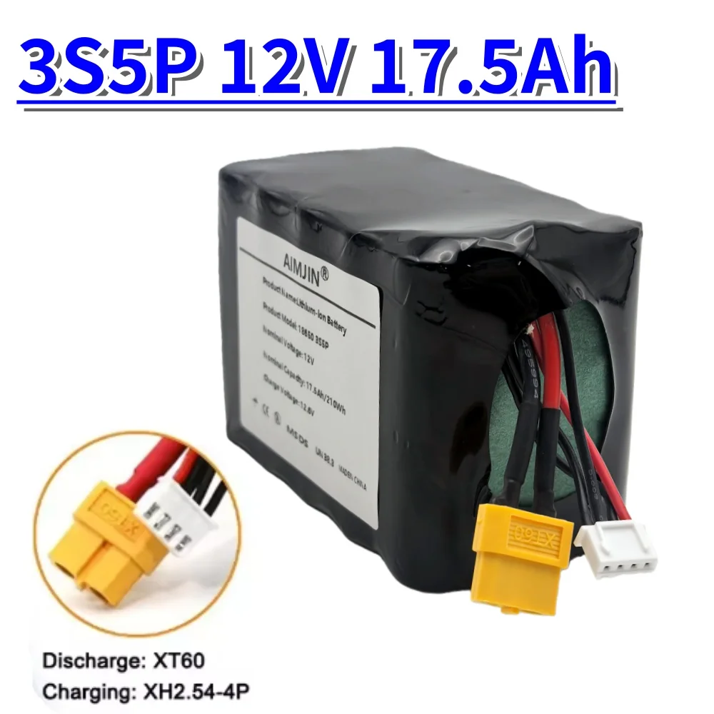 Batterie Li-ion 12V 17,5Ah hau - Drone Xh2 Rc avis et prix