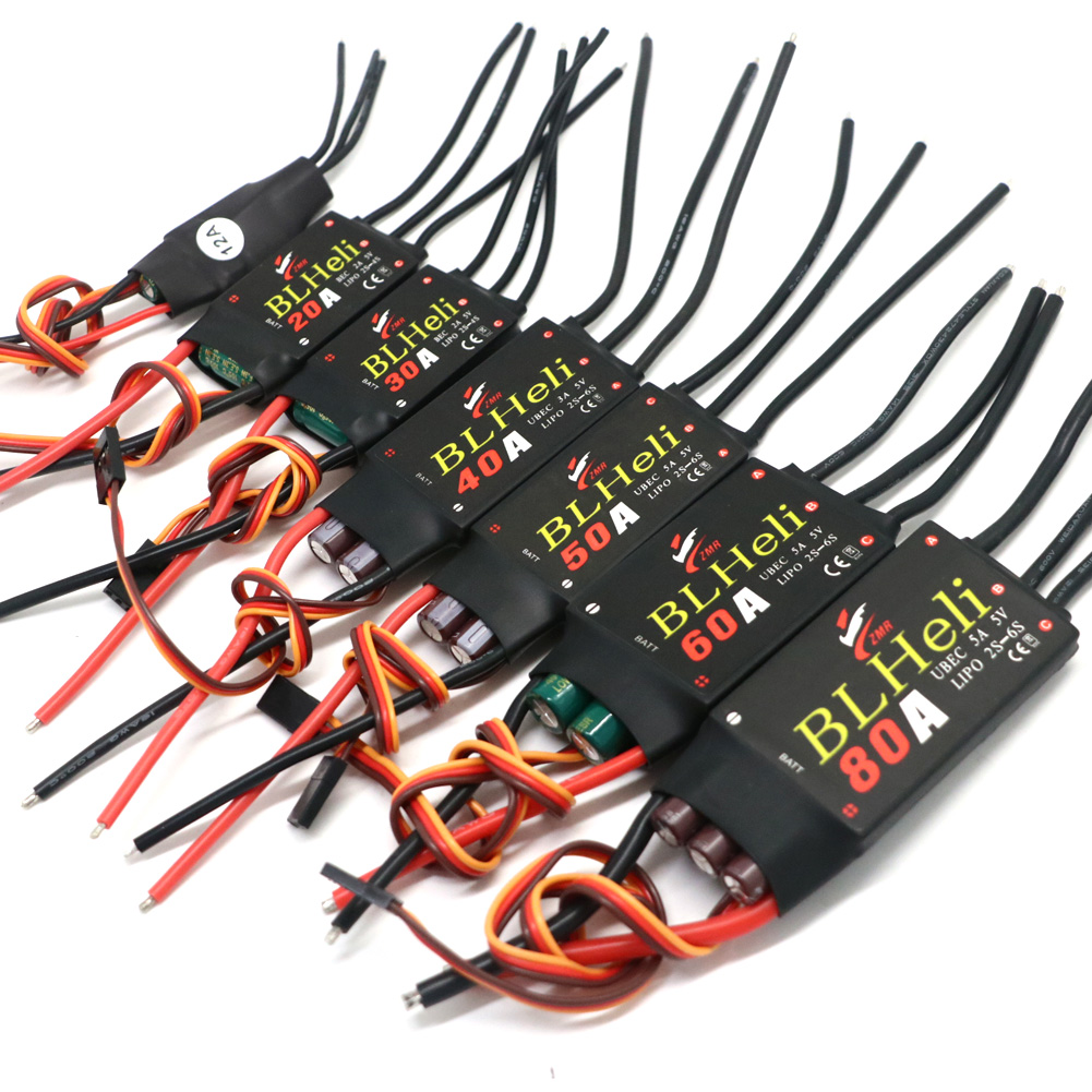 BLHeli sans brosse ESC 80A 12A - Rc Airplane Drone avis et prix