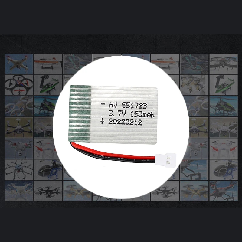 Batterie Li-ion 651723 3.7V 15 - Drone Xh2 Rc avis et prix