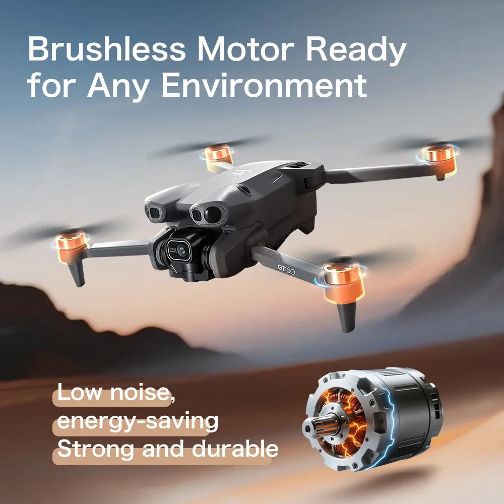 Drone FPV GT50 4K/6K/8K avec d - Drone Rc Gt50 avis et prix